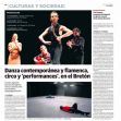 Danza contemporánea y flamenca, circo y performances, en el Bretón